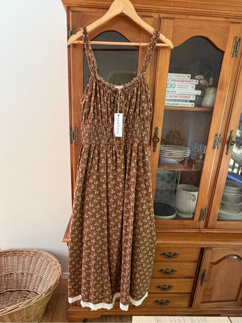 Neuflora Tuscany Dress- Rust.